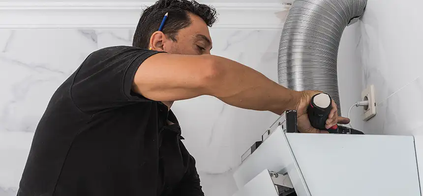 Precision In-wall Dryer Vent Cleaning & Rerouting Corrections in Downey, CA